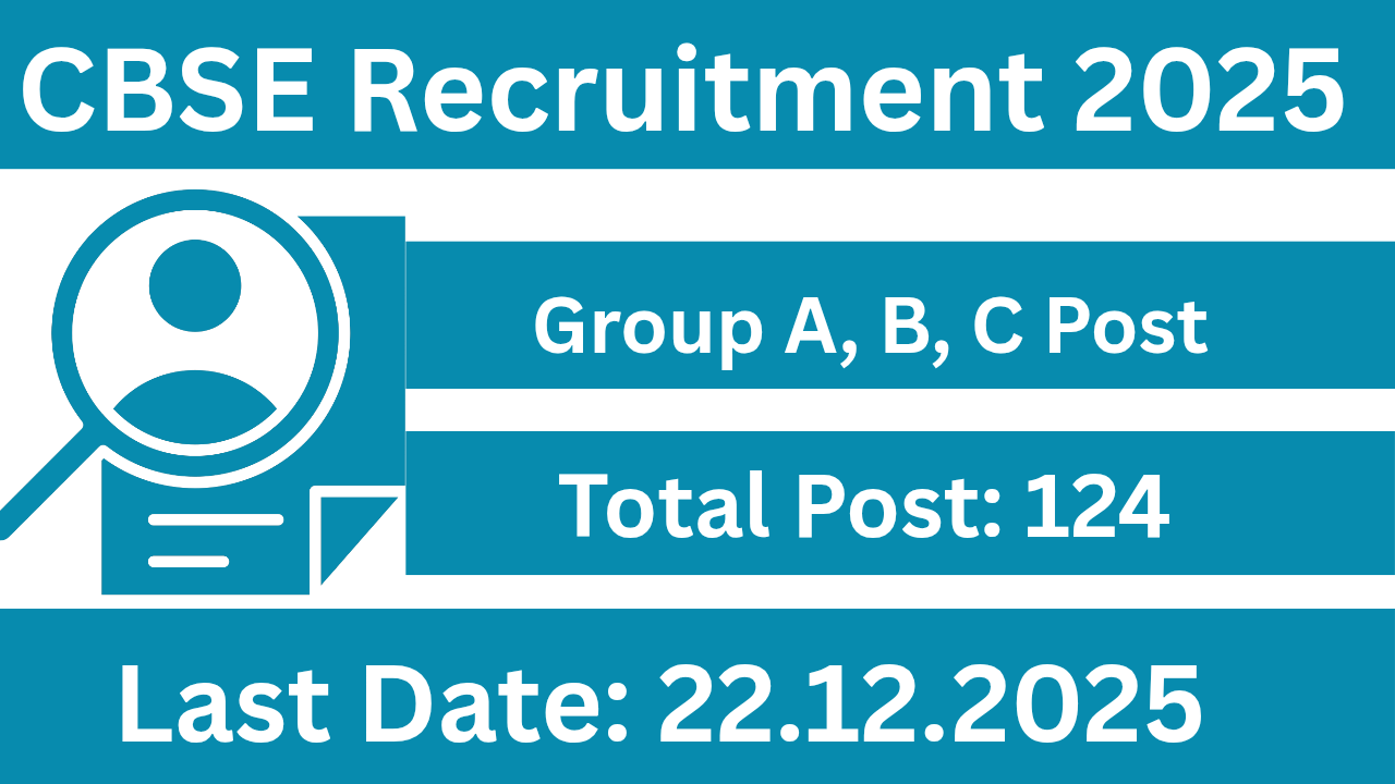 CBSE Recruitment 2025